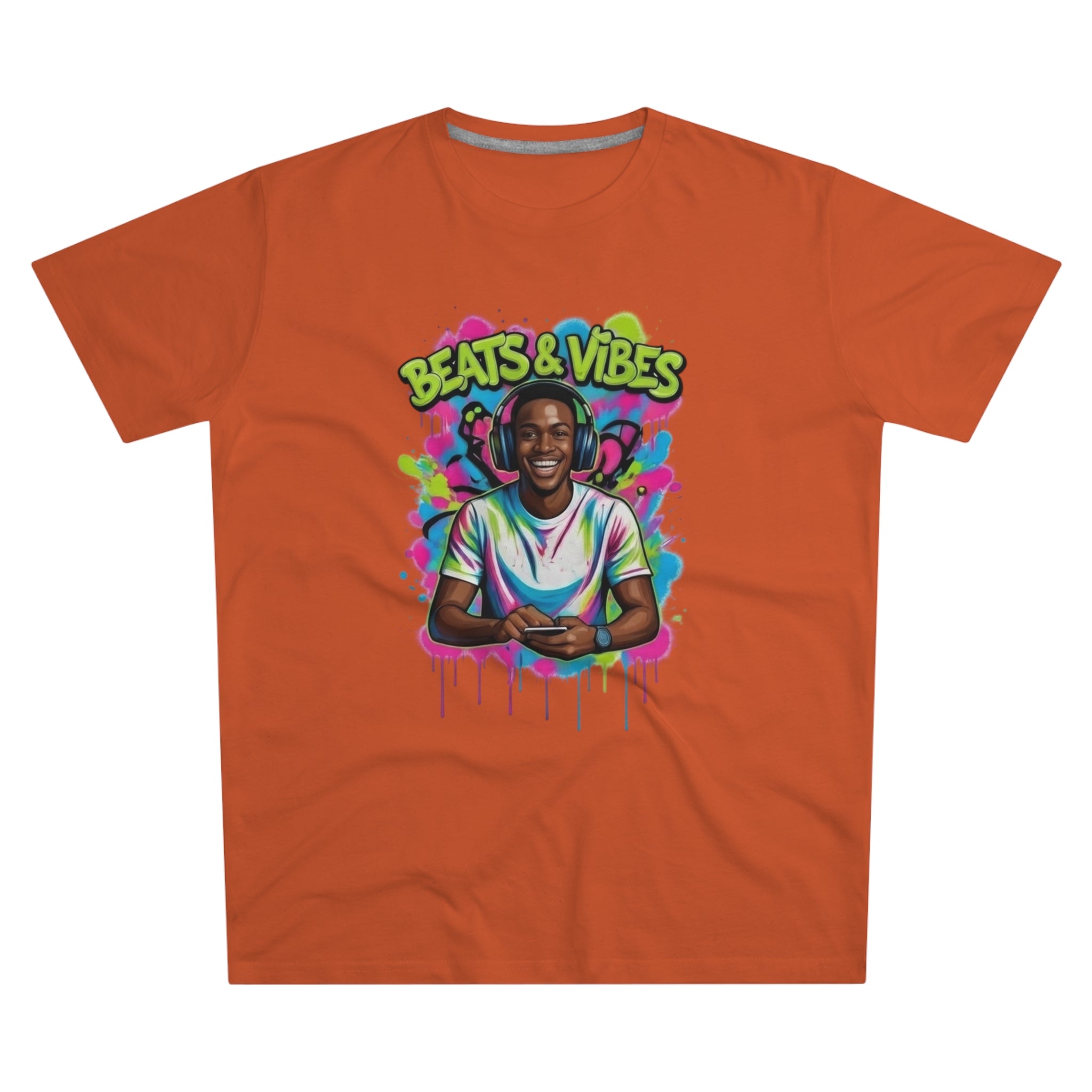 Beats & Vibes Graphic Tee — DJ Music Gamer Streetwear