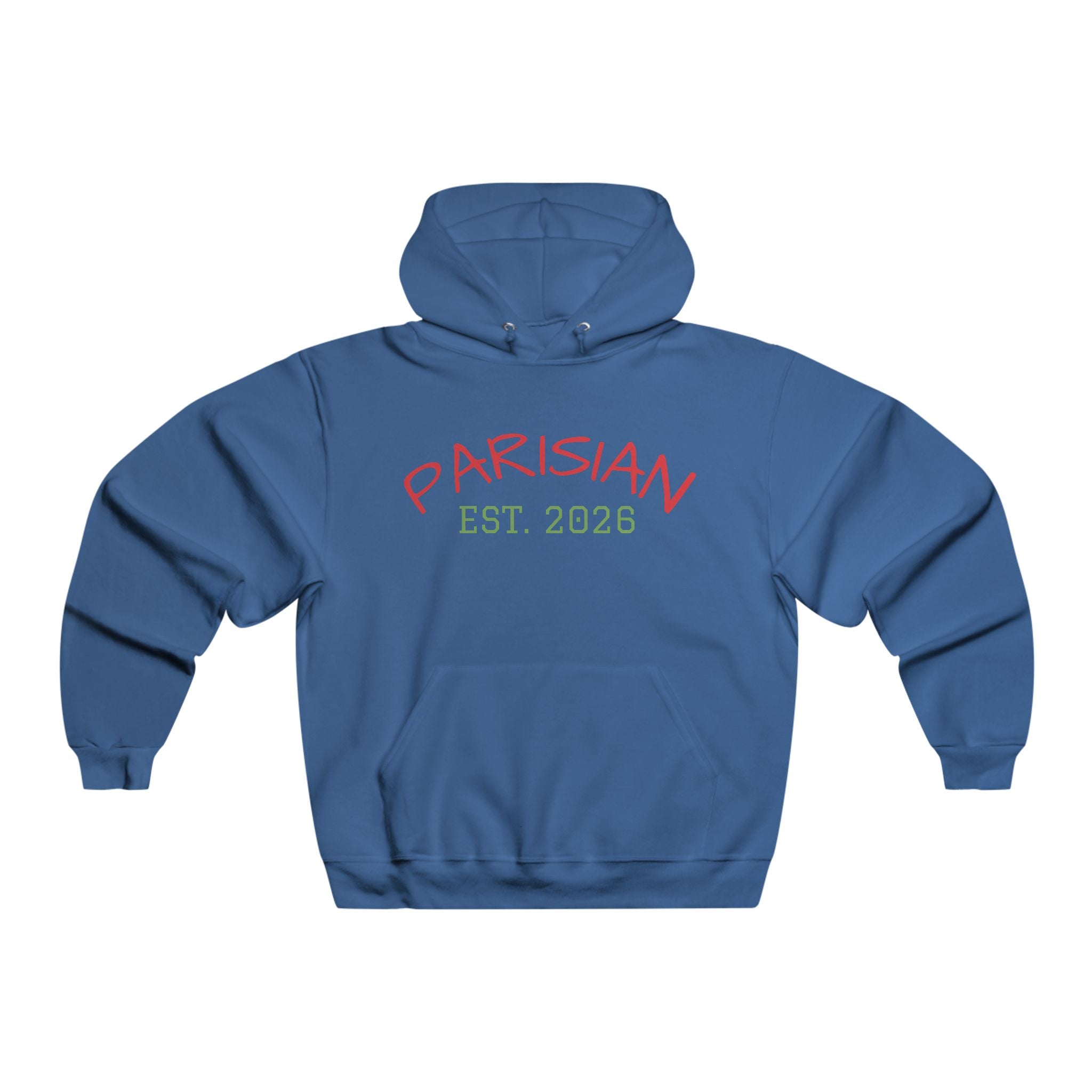 Parisian Est. 2026 Hoodie — Olive Pullover Sweatshirt