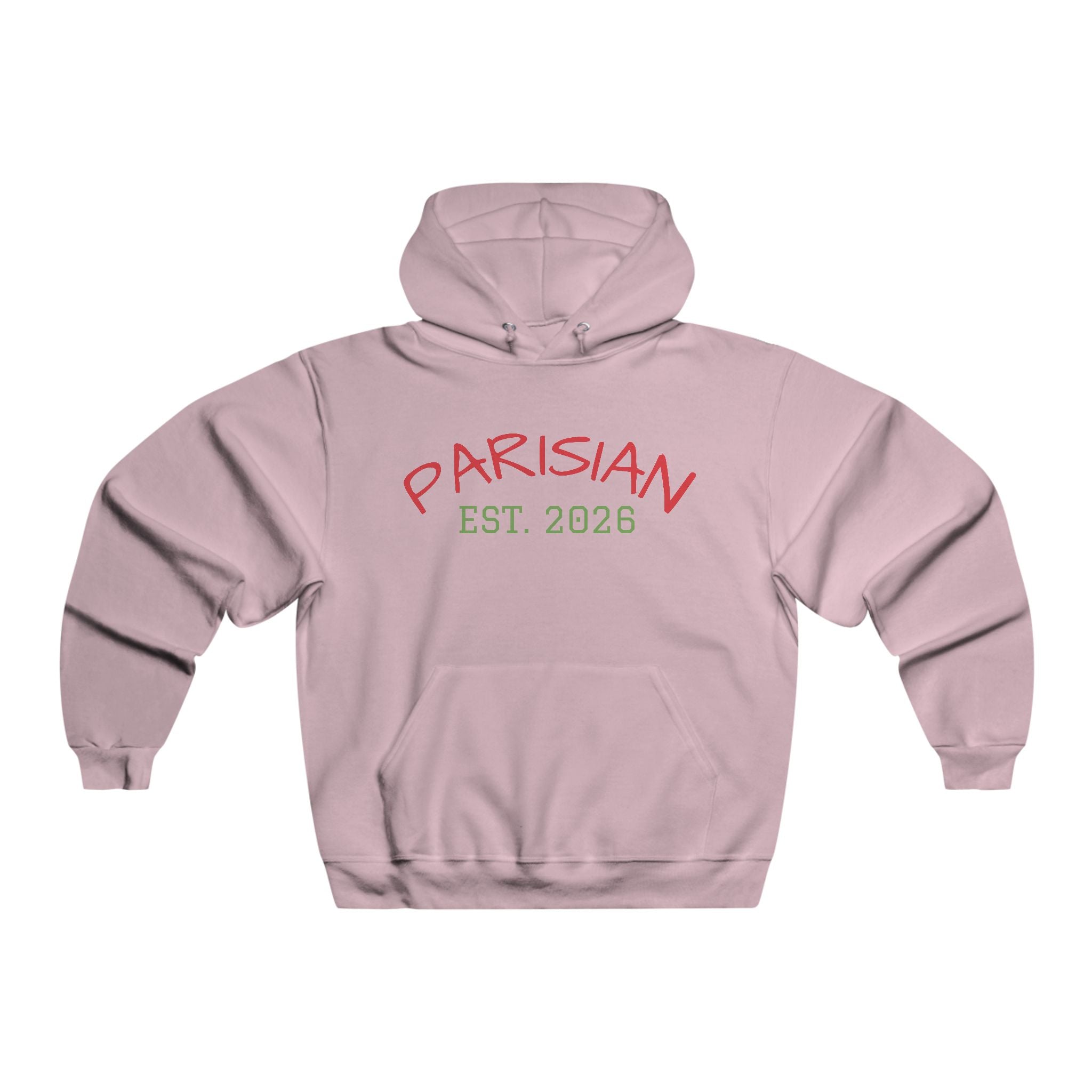 Parisian Est. 2026 Hoodie — Olive Pullover Sweatshirt