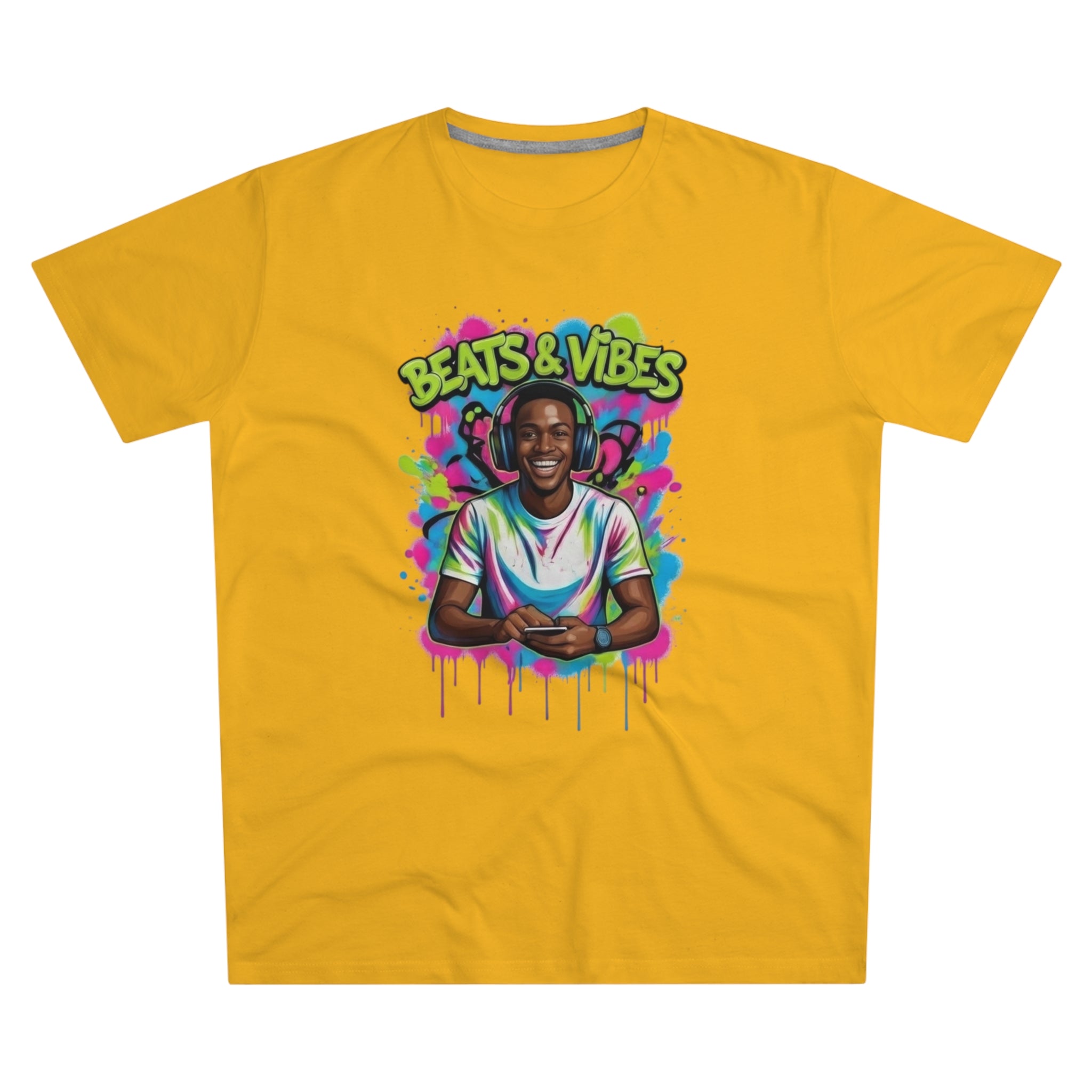 Beats & Vibes Graphic Tee — DJ Music Gamer Streetwear