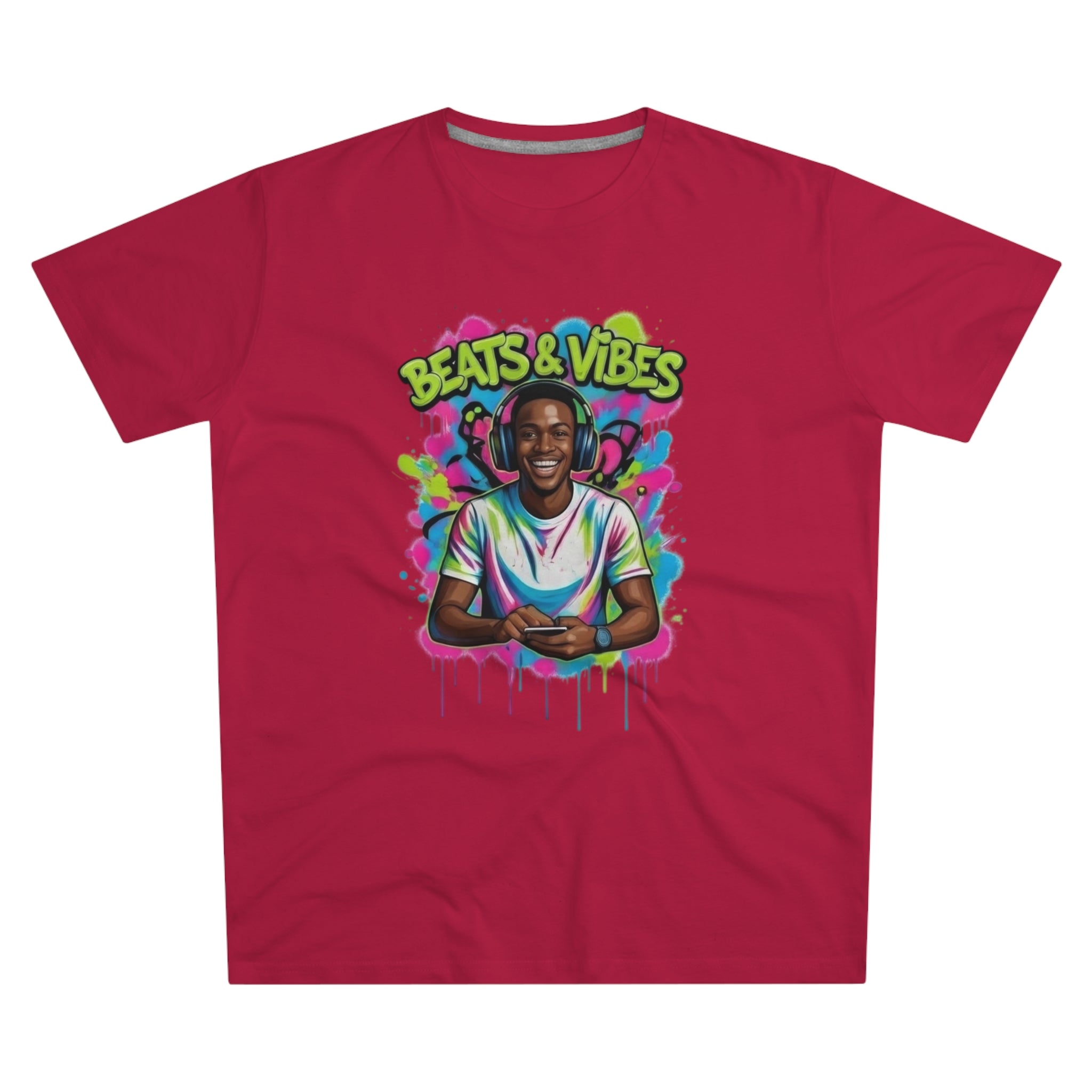 Beats & Vibes Graphic Tee — DJ Music Gamer Streetwear
