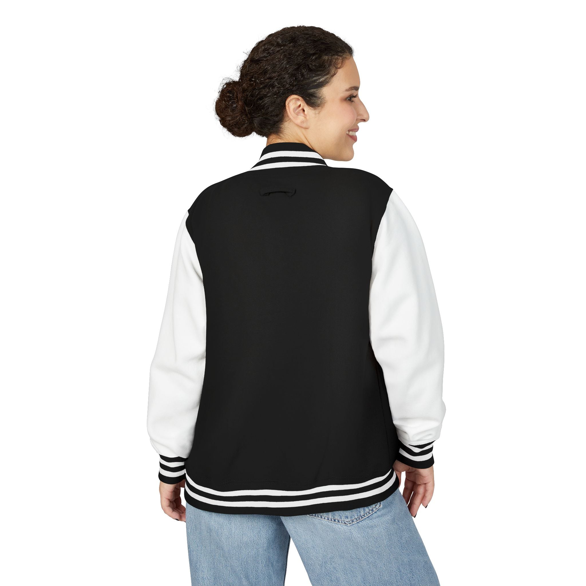 Letterman Jacket — 'Ruthless' Vintage Photo Varsity Jacket