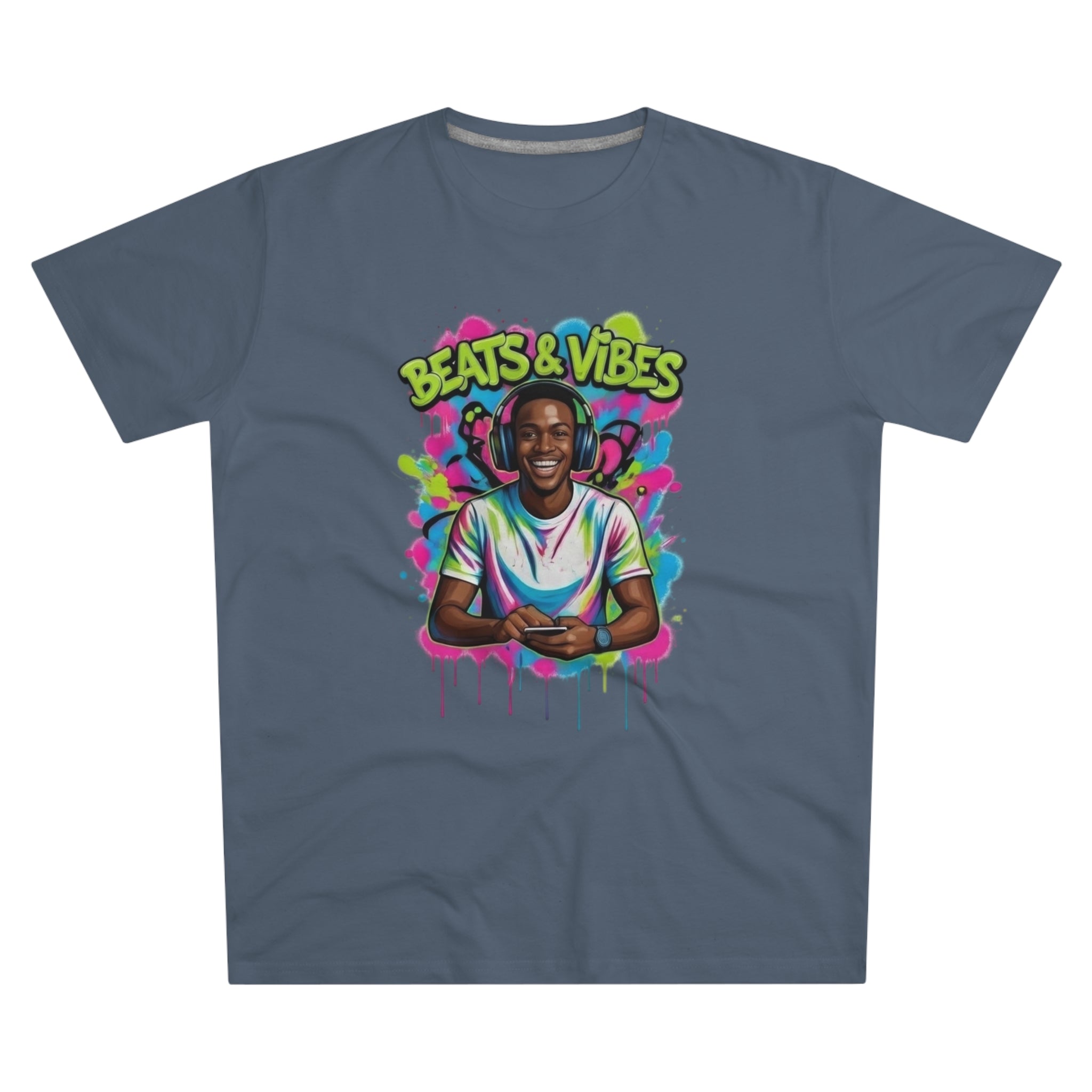 Beats & Vibes Graphic Tee — DJ Music Gamer Streetwear