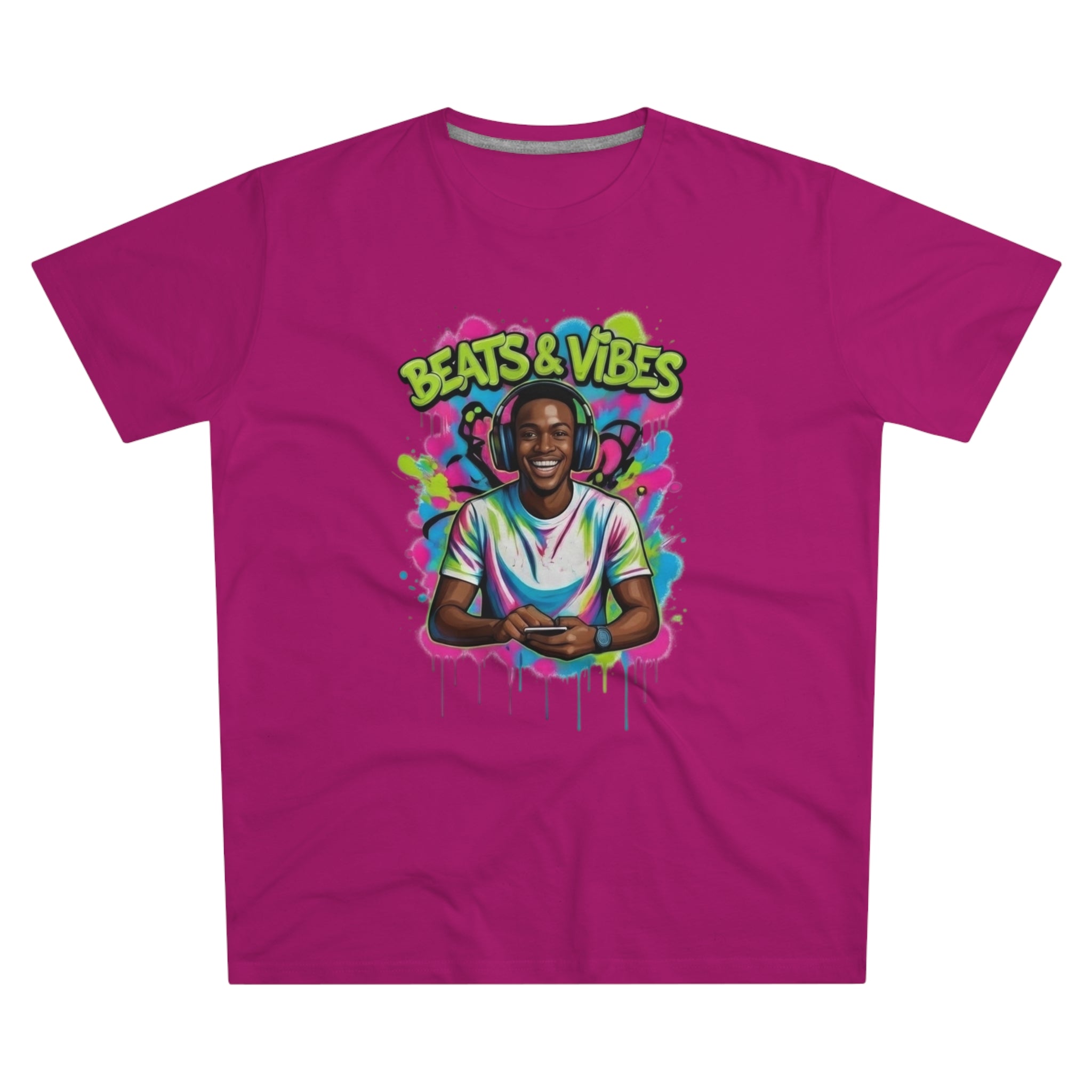 Beats & Vibes Graphic Tee — DJ Music Gamer Streetwear