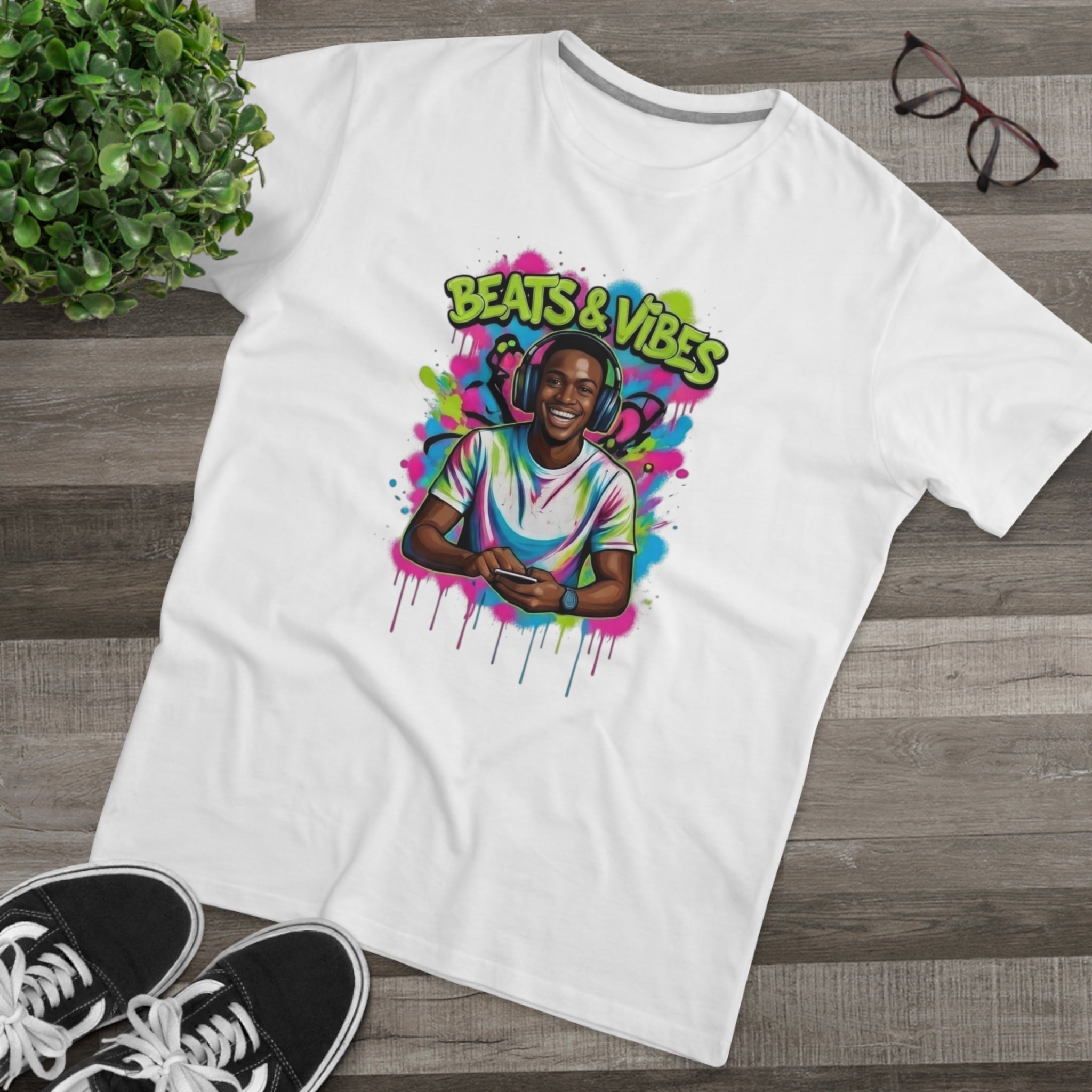 Beats & Vibes Graphic Tee — DJ Music Gamer Streetwear