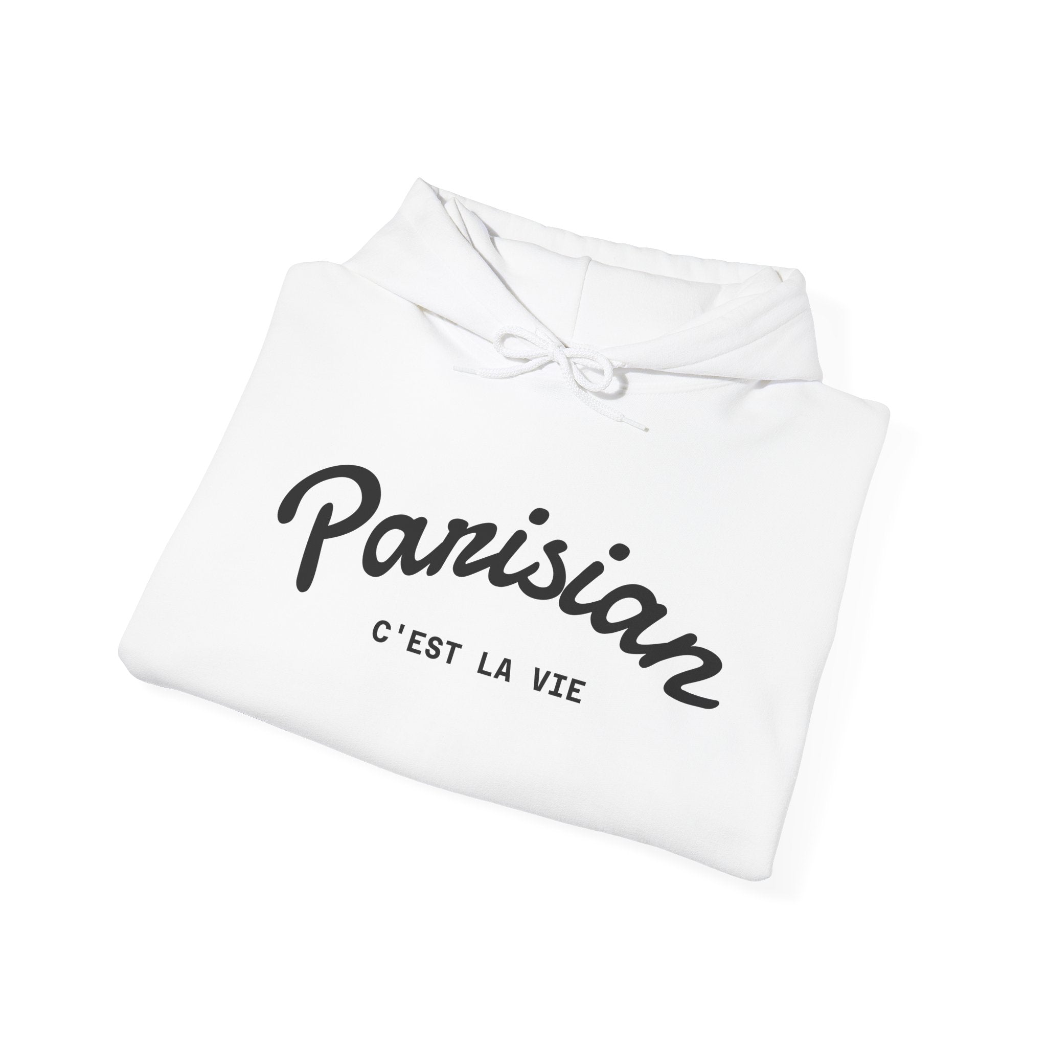 Parisian Hoodie - "C'est La Vie" French Style Pullover