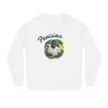 Brazil Soccer Fan Sweatshirt — Smiling Fan with Ball Graphic