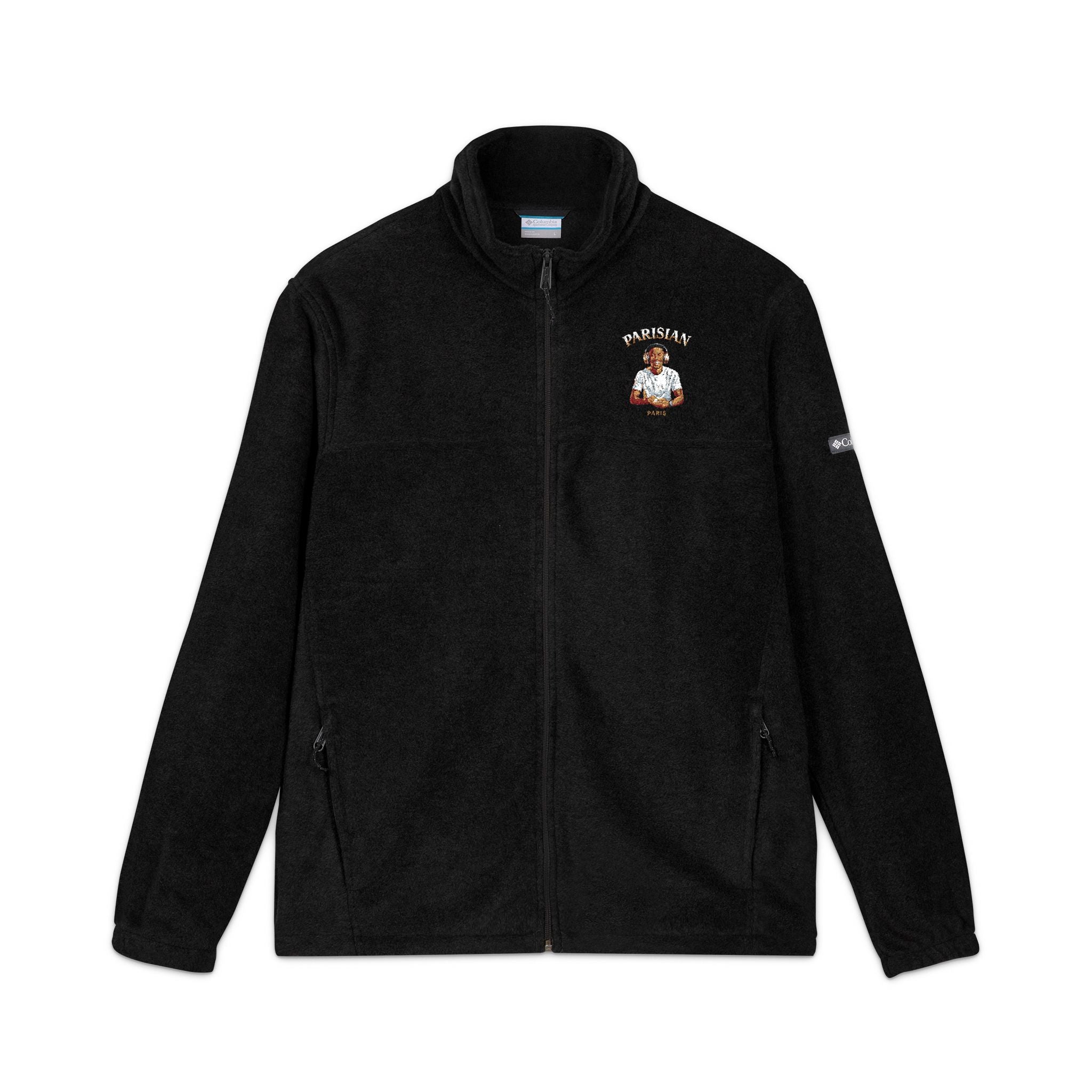 Embroidered Fleece Jacket — "Hoochies" Retro Cartoon Logo