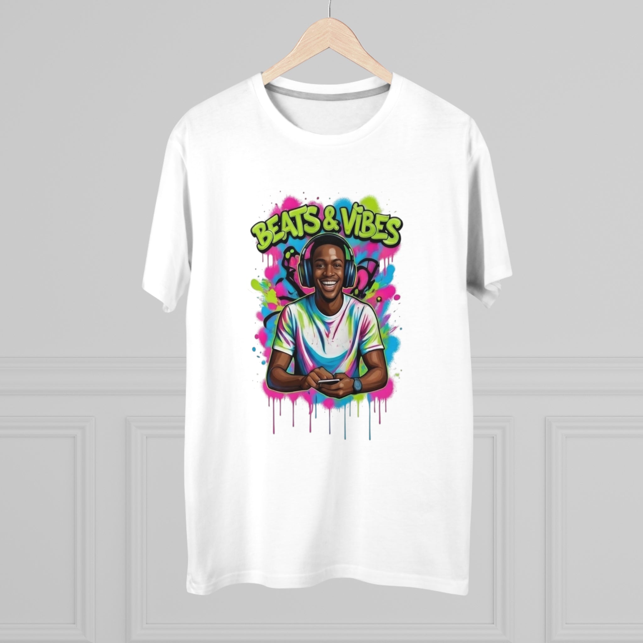 Beats & Vibes Graphic Tee — DJ Music Gamer Streetwear
