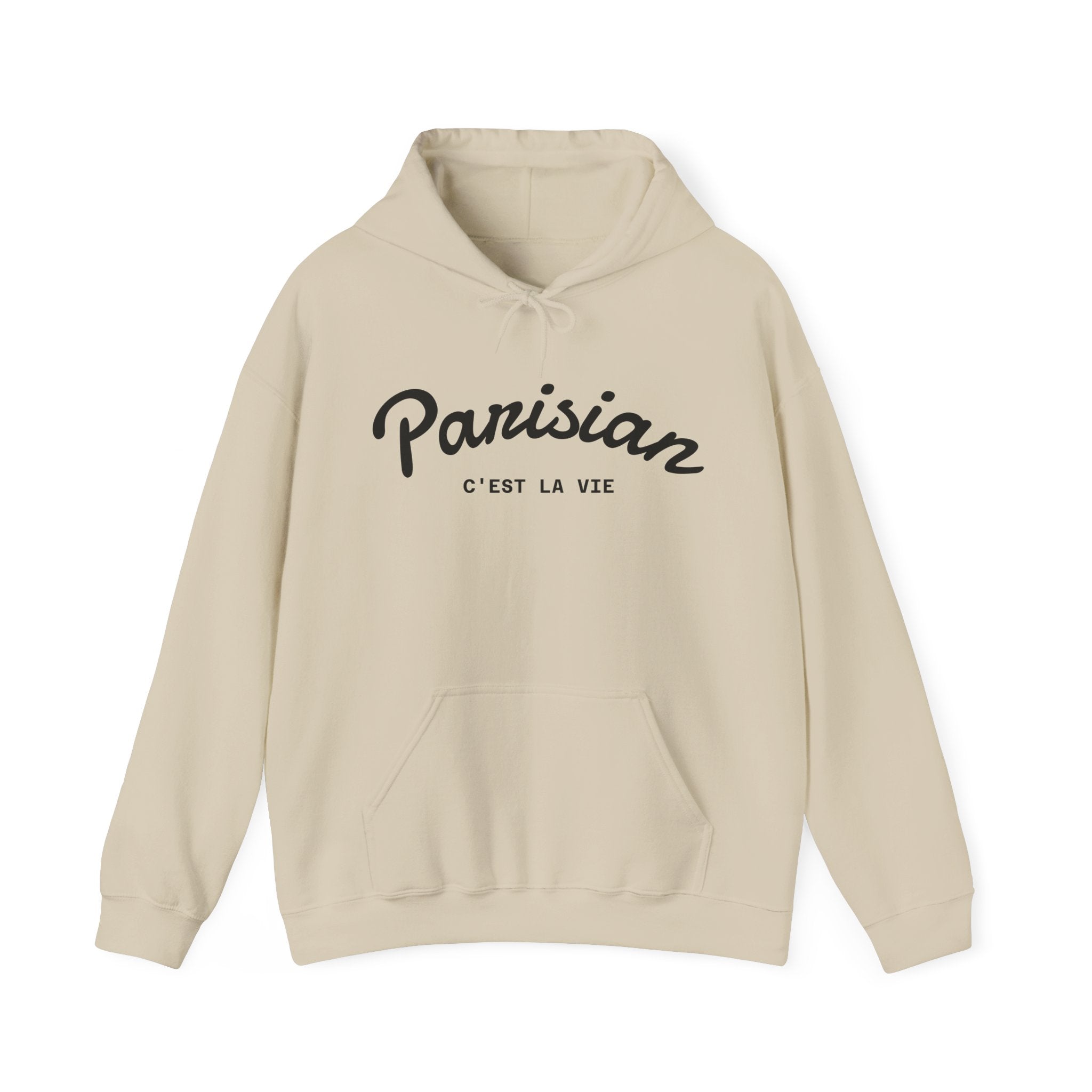 Parisian Hoodie - "C'est La Vie" French Style Pullover