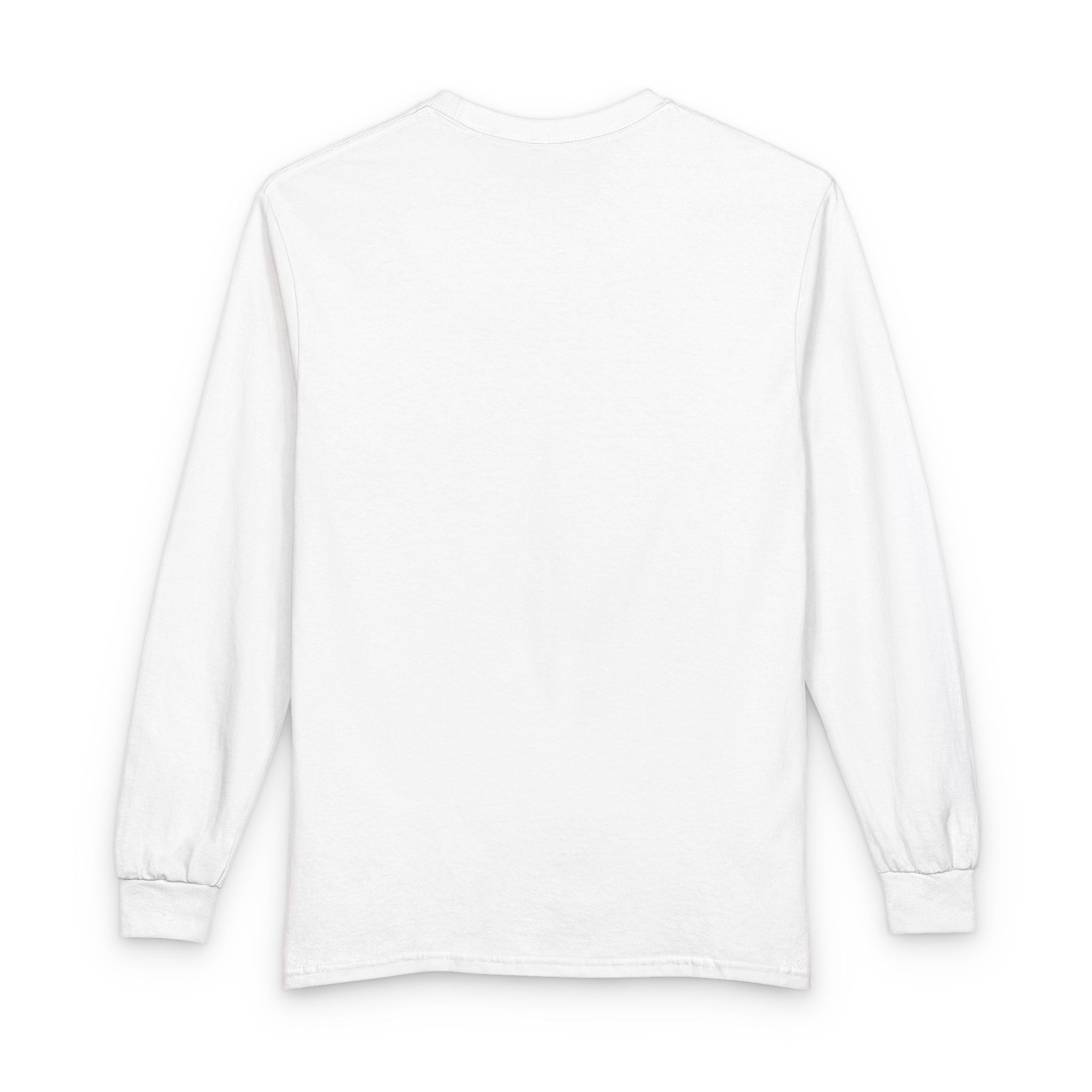 Long Sleeve T-Shirt — Minimal Pocket Basketball Player Graphic